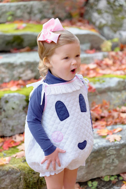 Happy Halloween Costume: Ghost (Toddler Girl Bubble)