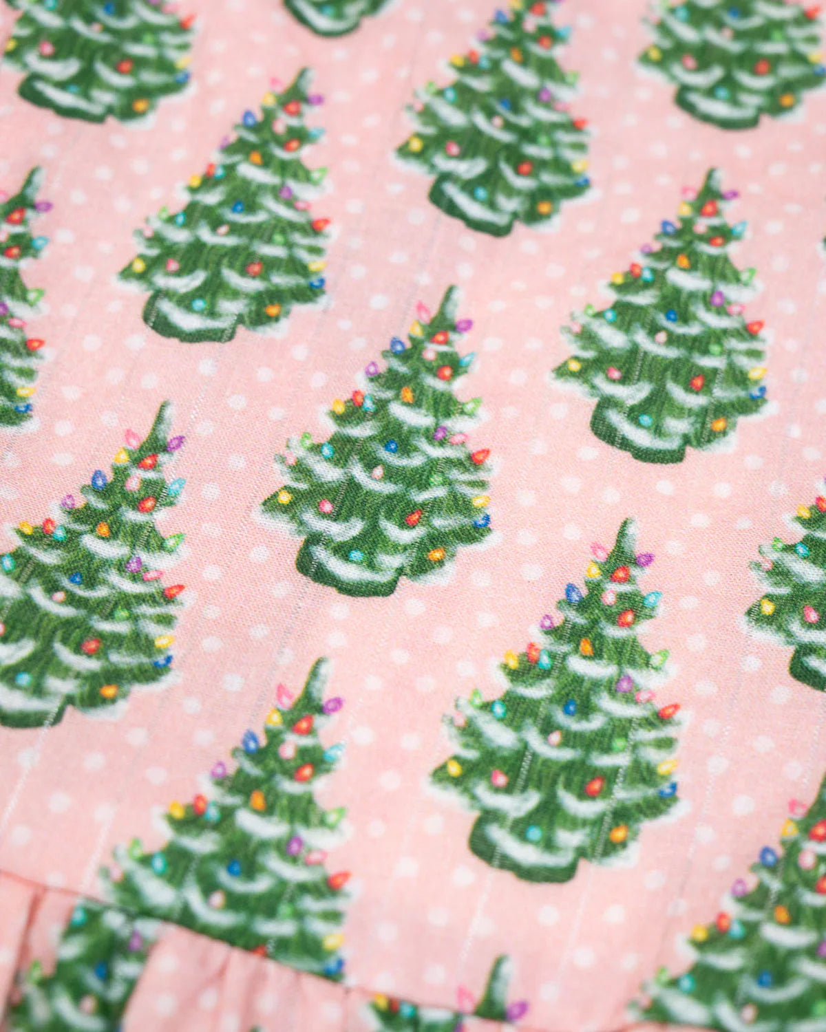 Vintage Christmas Trees Bubble
