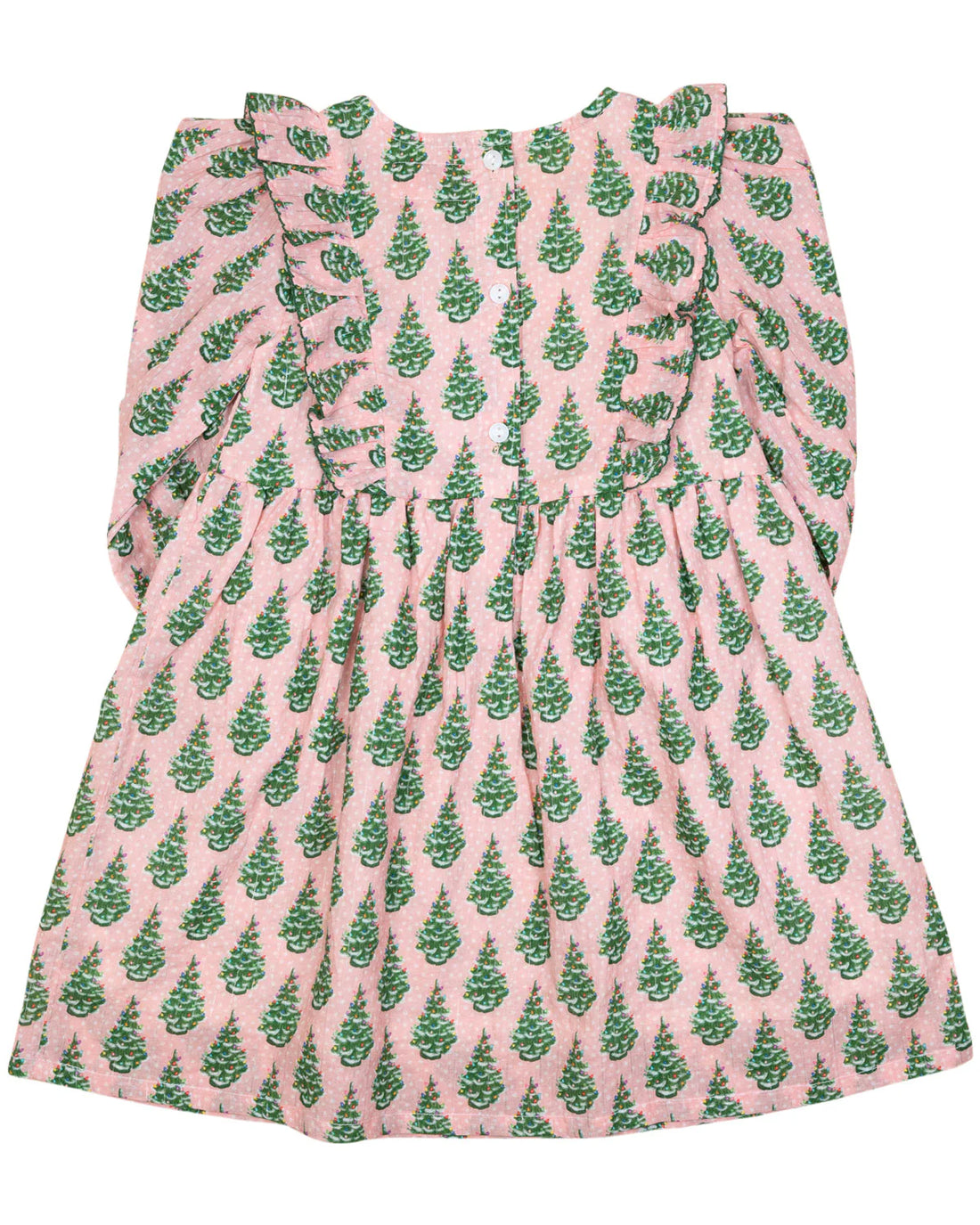 Vintage Ceramic Christmas Trees Dress