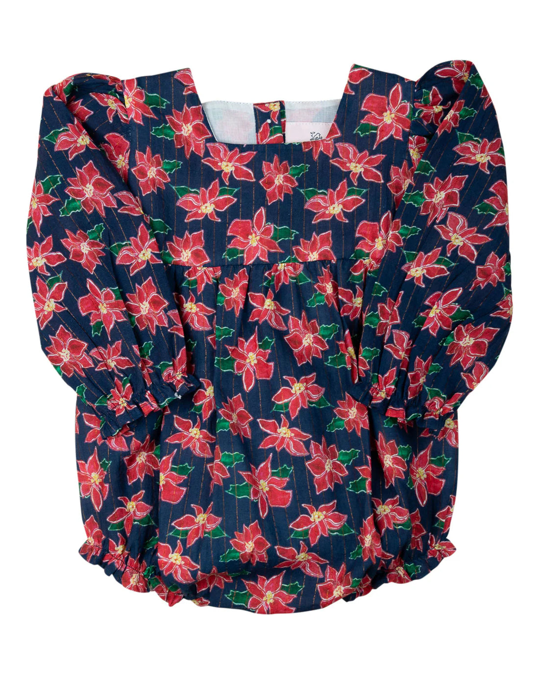 Poinsettia With Gold Lurex Bubble