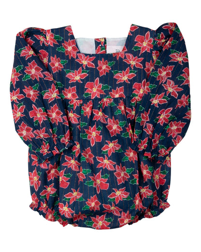 Poinsettia With Gold Lurex Bubble