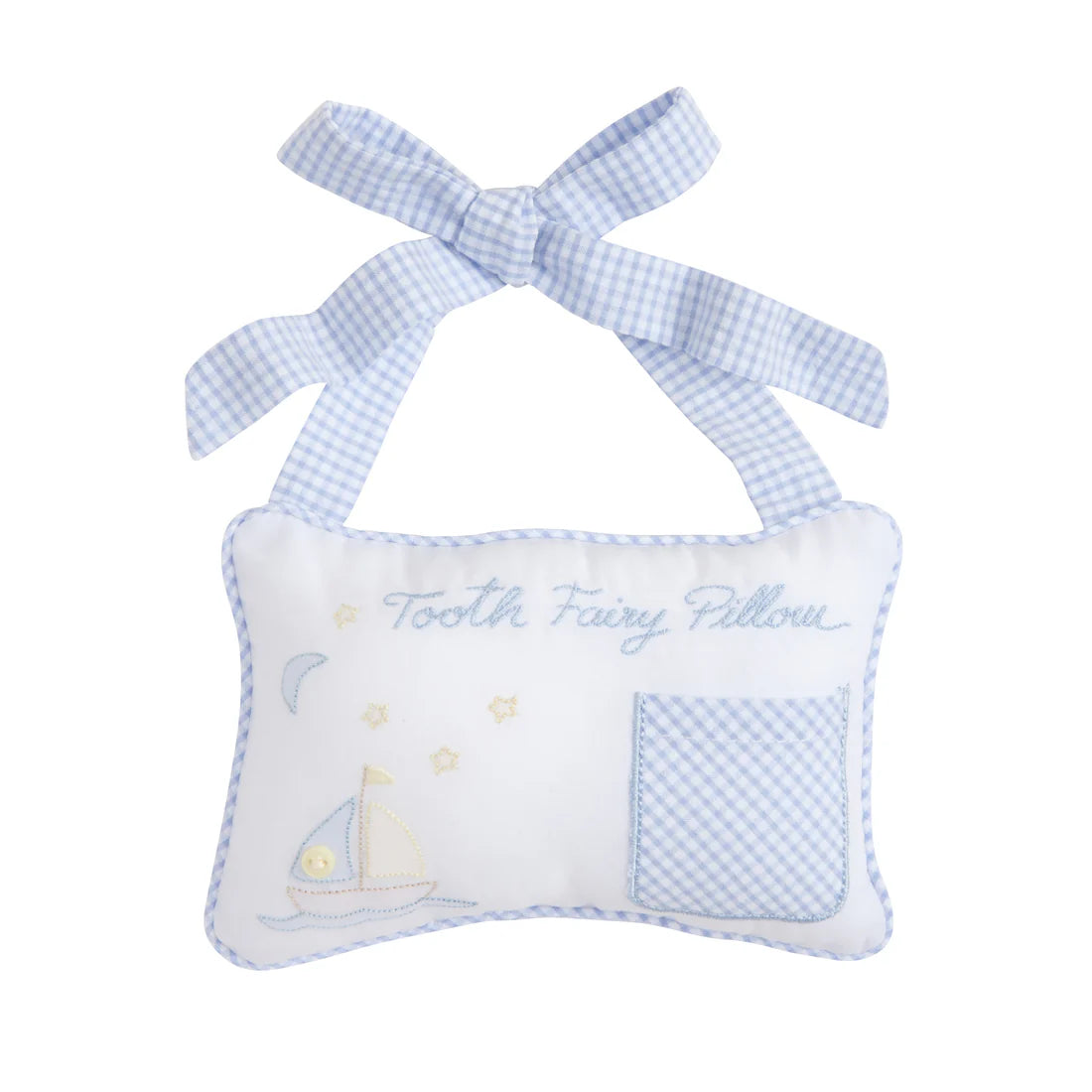 Tooth Fairy Door Pillow: Blue