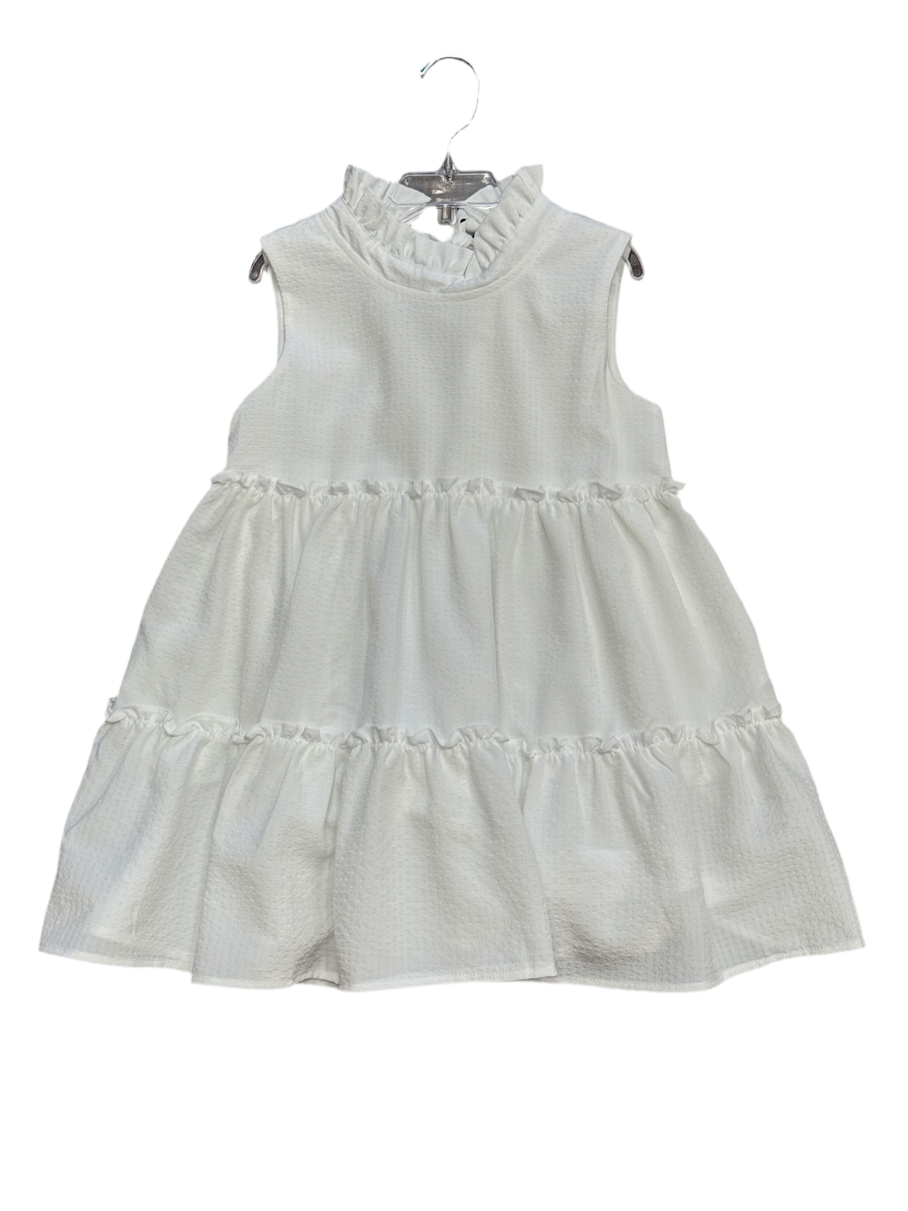 Natty Dress: White Stripe