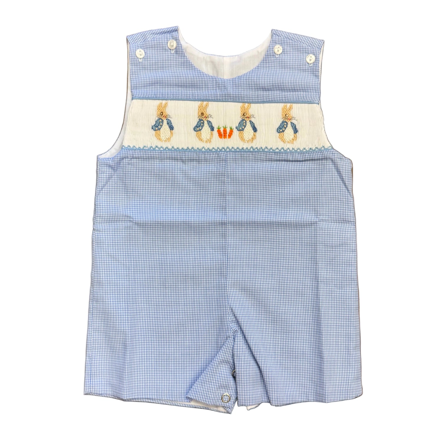 Peter Rabbit Smocked Shortall