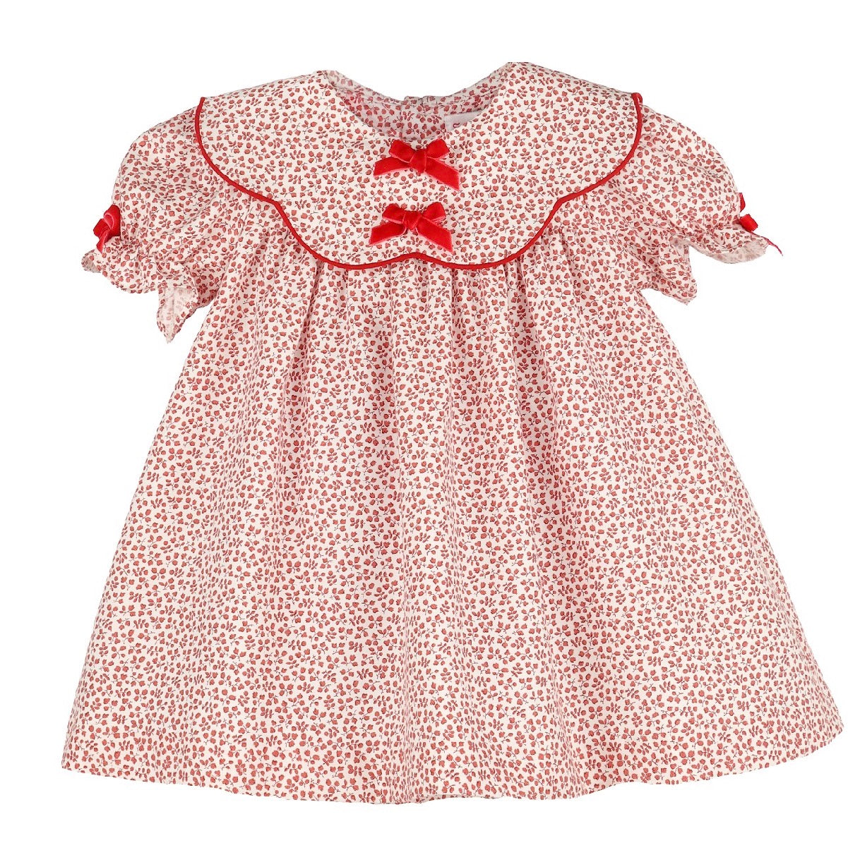Cranberry Boxwood Dress: Red