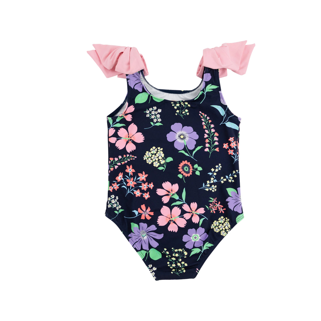 Edisto Beach Bathing Suit: Buckhead Botanicals with Pier Party Pink