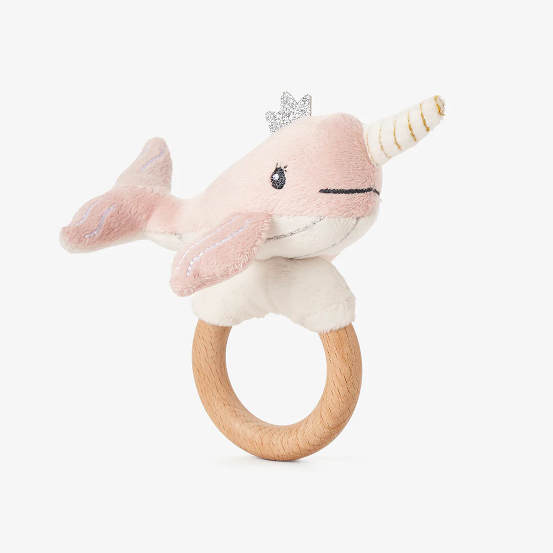 Narwhal Plush Ring Rattle