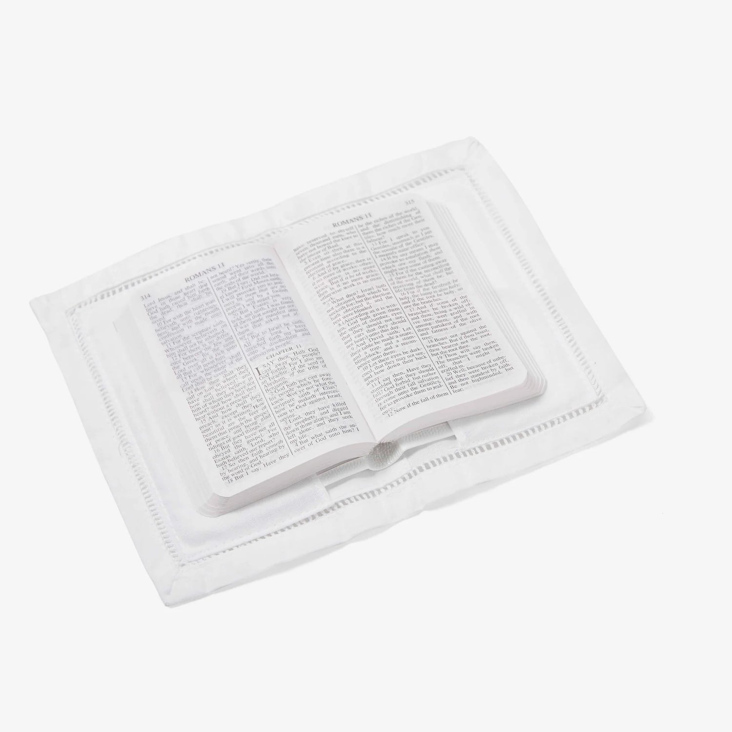 Heirloom Baby Bible: Swiss Dot Cross