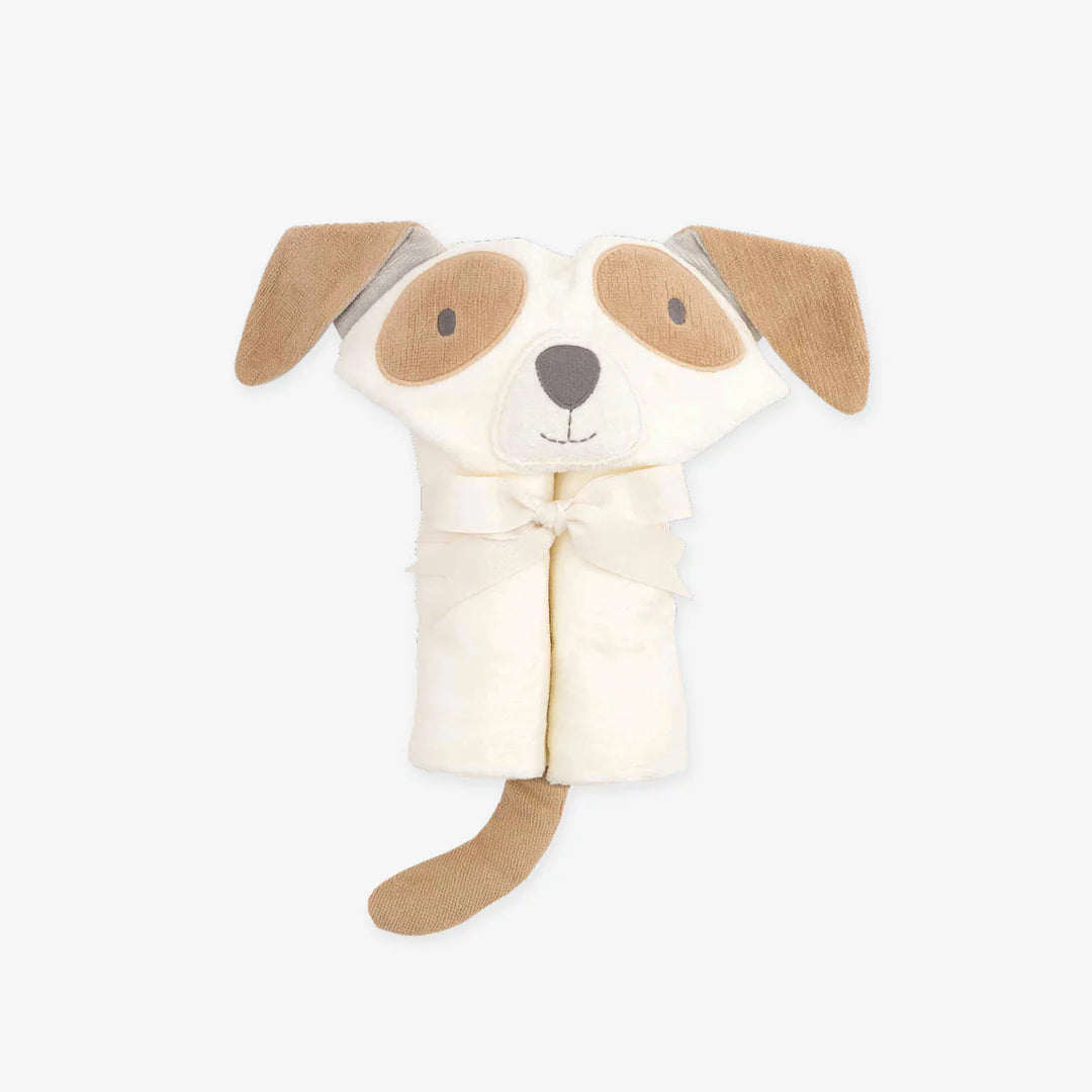 Hooded Baby Bath Wrap: Puppy