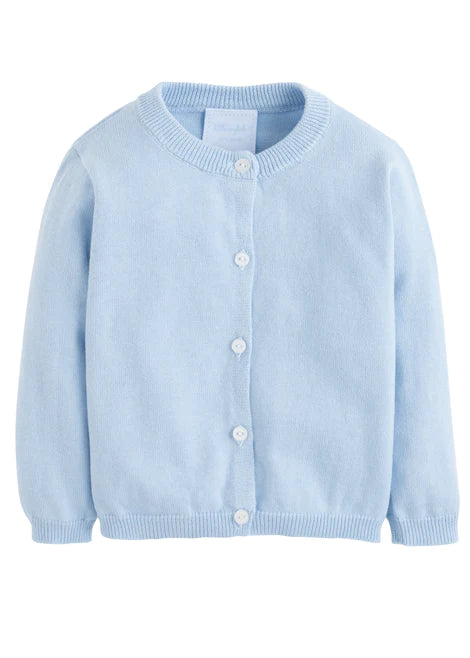 Essential Cardigan: Light Blue