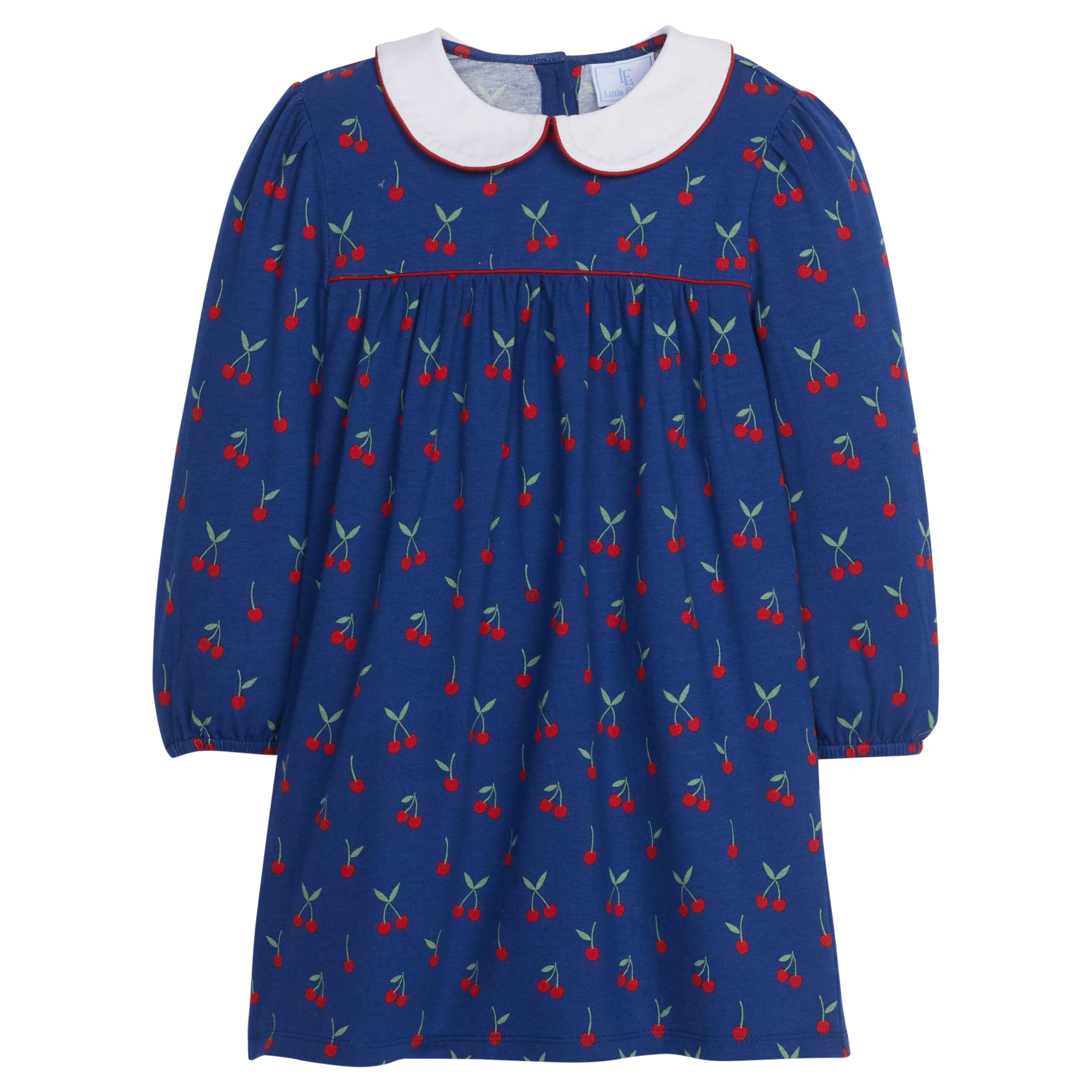 Evelyn Dress: Cherries Print