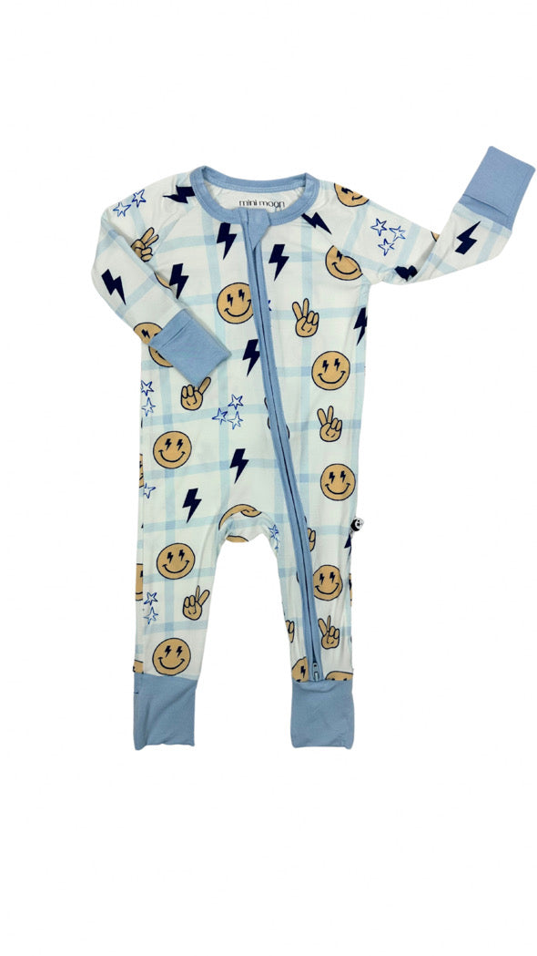 Little Legend 2-Way Zipper Bamboo Romper