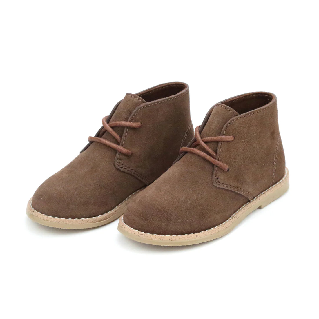 Conrad Lace Up Boot: Brown Suede