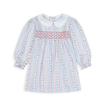 Long Sleeve Smocked Dress &amp; Bloomer Set: Bon Bons