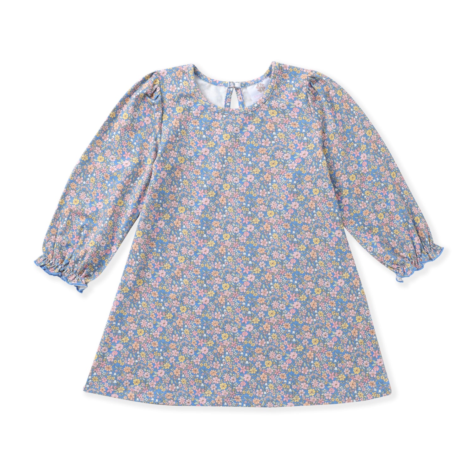 Fall Floral A-Line Dress