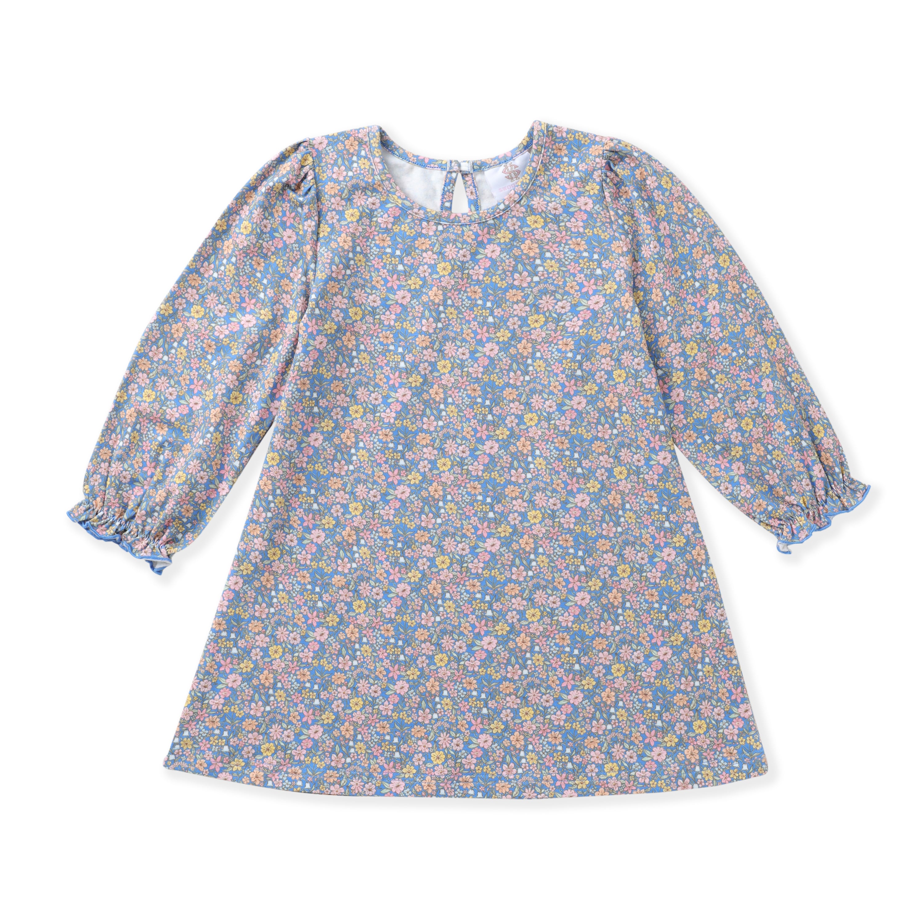 Fall Floral A-Line Dress
