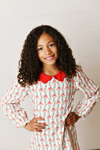 Christmas Bows Proper Dress