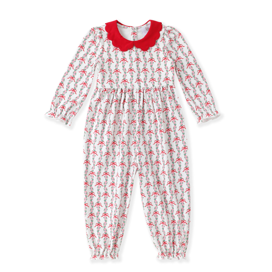 Christmas Bows Proper Romper