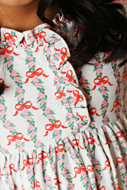 Christmas Bows Lounge/Play Dress