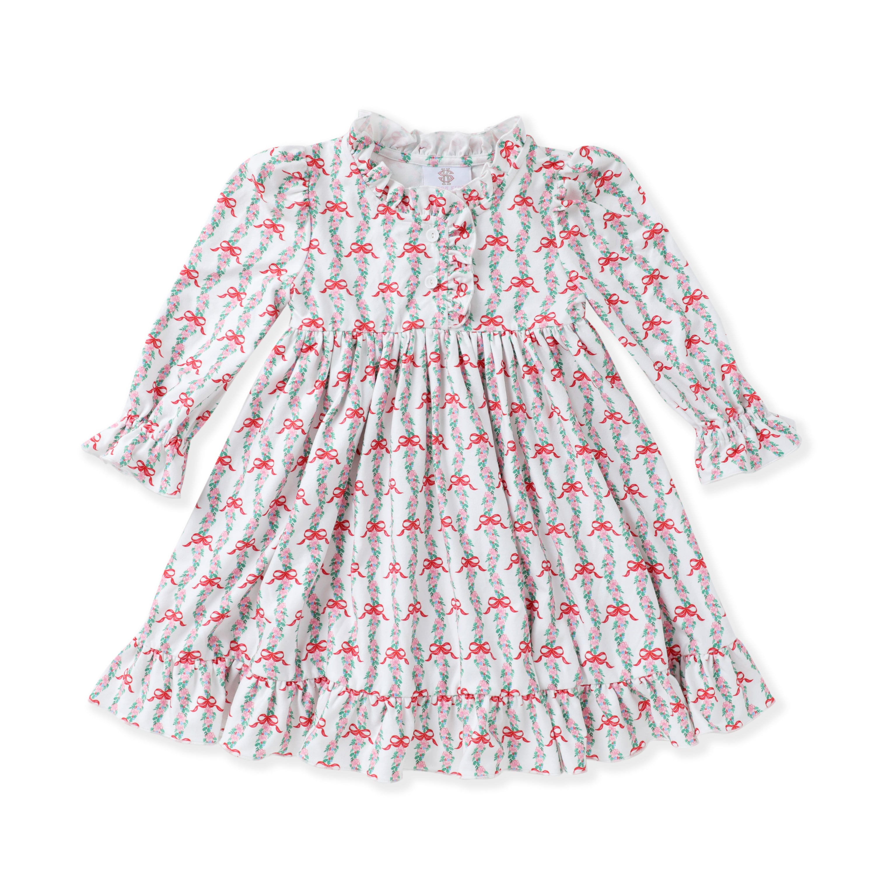Christmas Bows Lounge/Play Dress