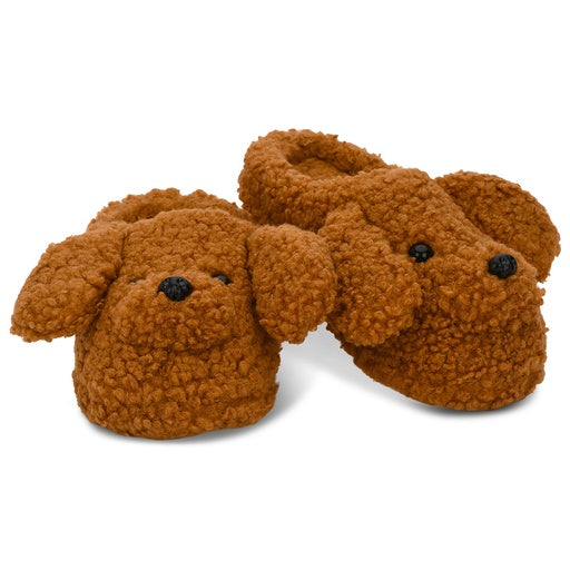 Iscream Fluffy Dog Slippers