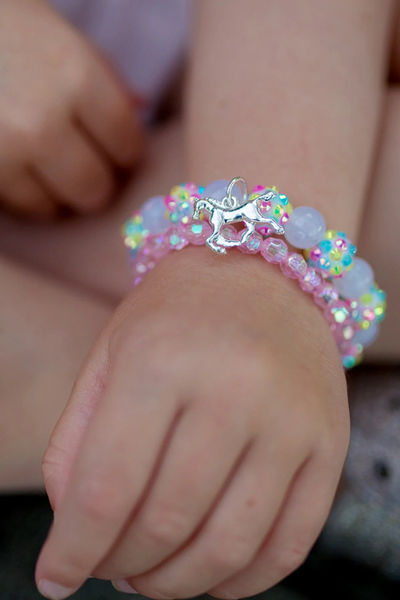 Great Pretenders Sparkle Pony Bracelet Set, 2pc