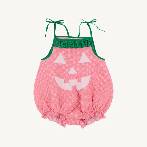 Happy Halloween Costume: Hamptons Hot Pink Pumpkin (Toddler Girl Bubble)