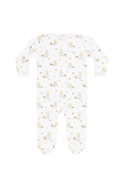 Harvest Time Zipper Footie