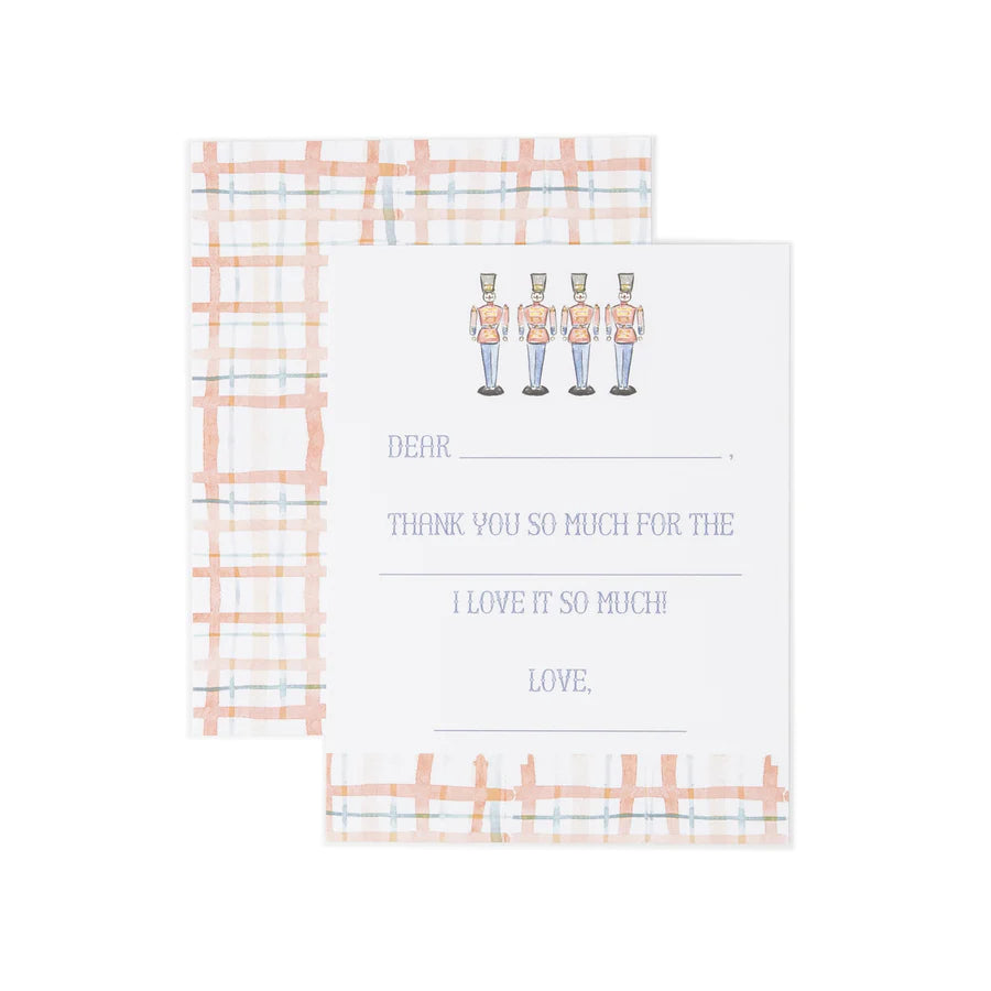 Toy Soldier Thank You Notecards