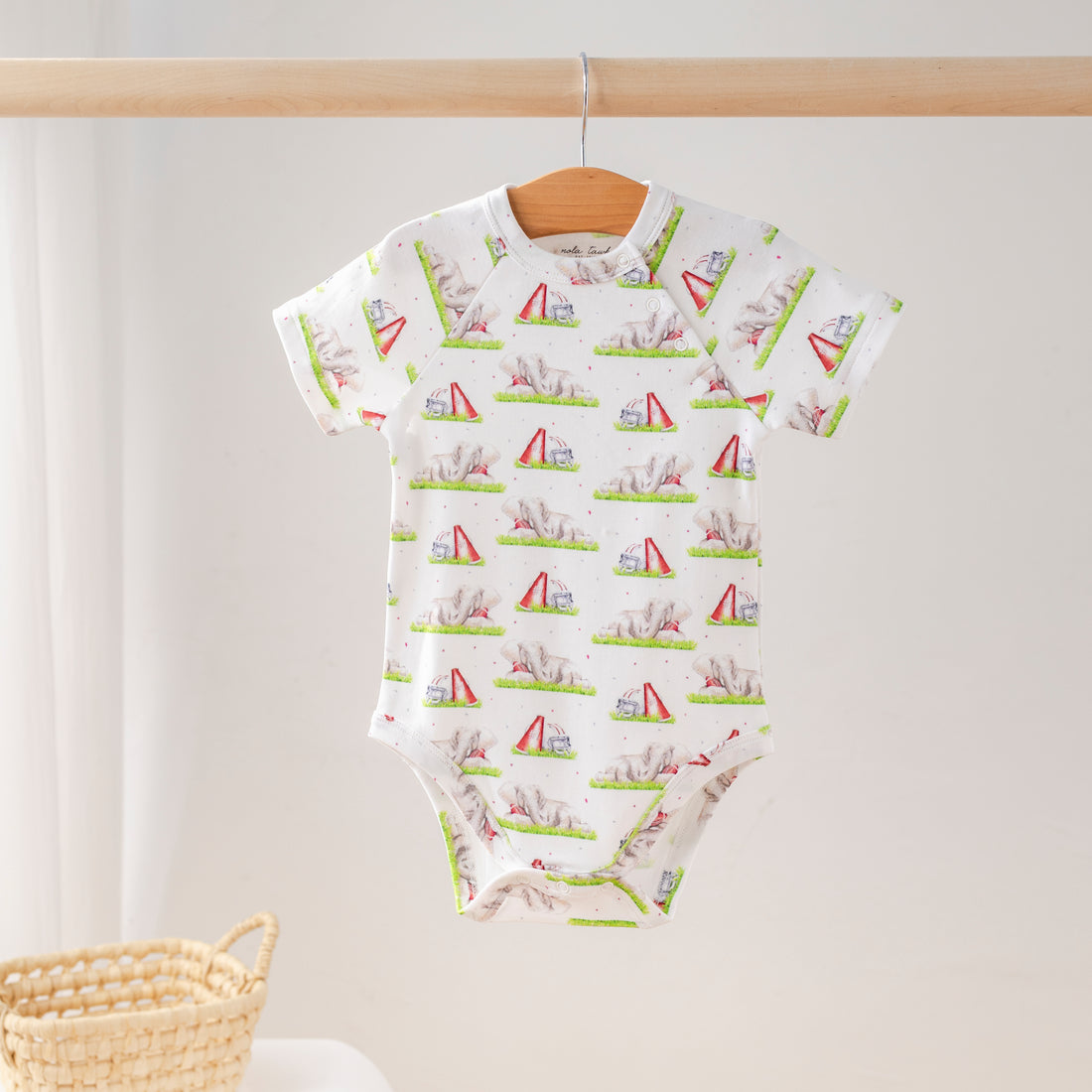 Mascot Mania Organic Cotton Onesie: Alabama