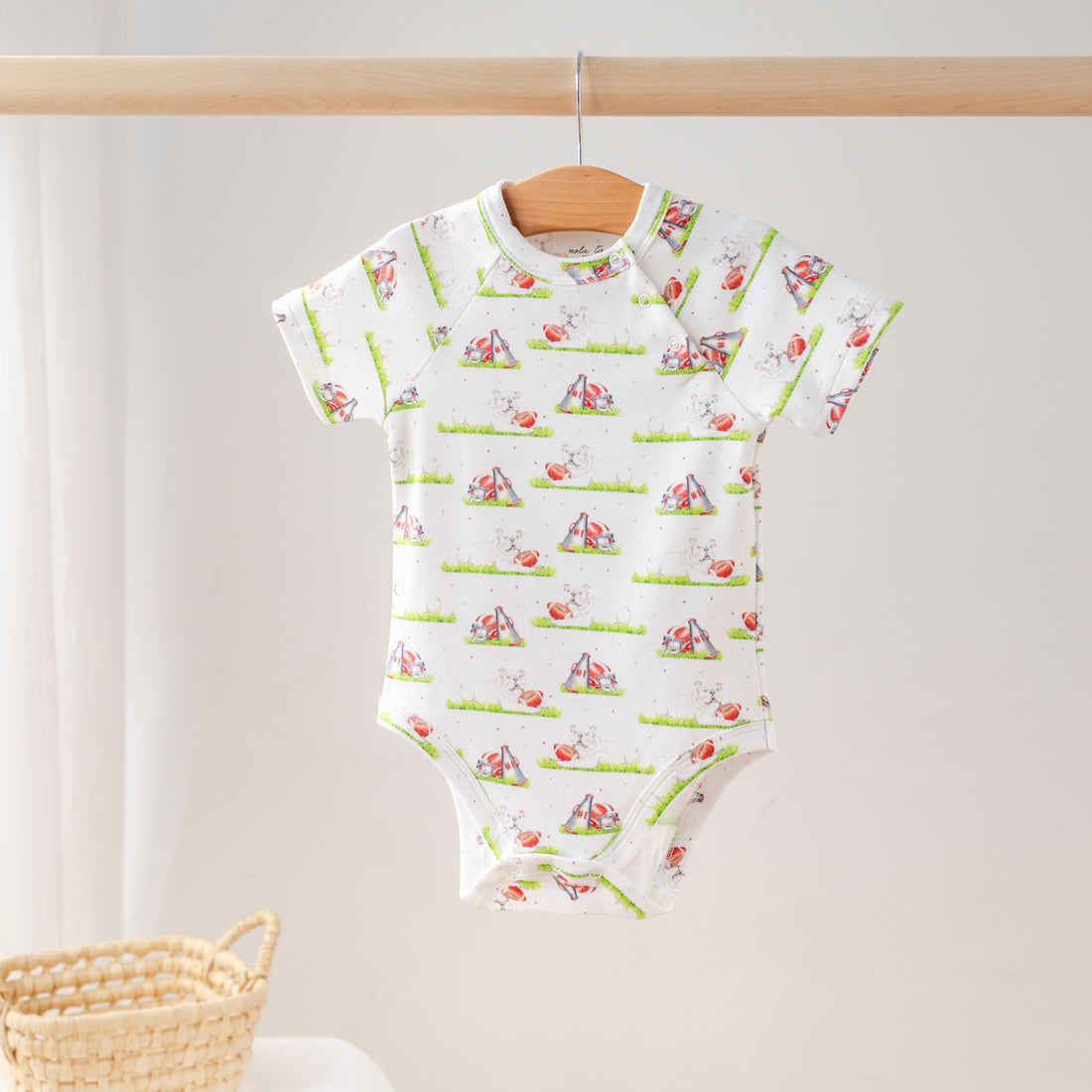Mascot Mania Organic Cotton Onesie: Georgia