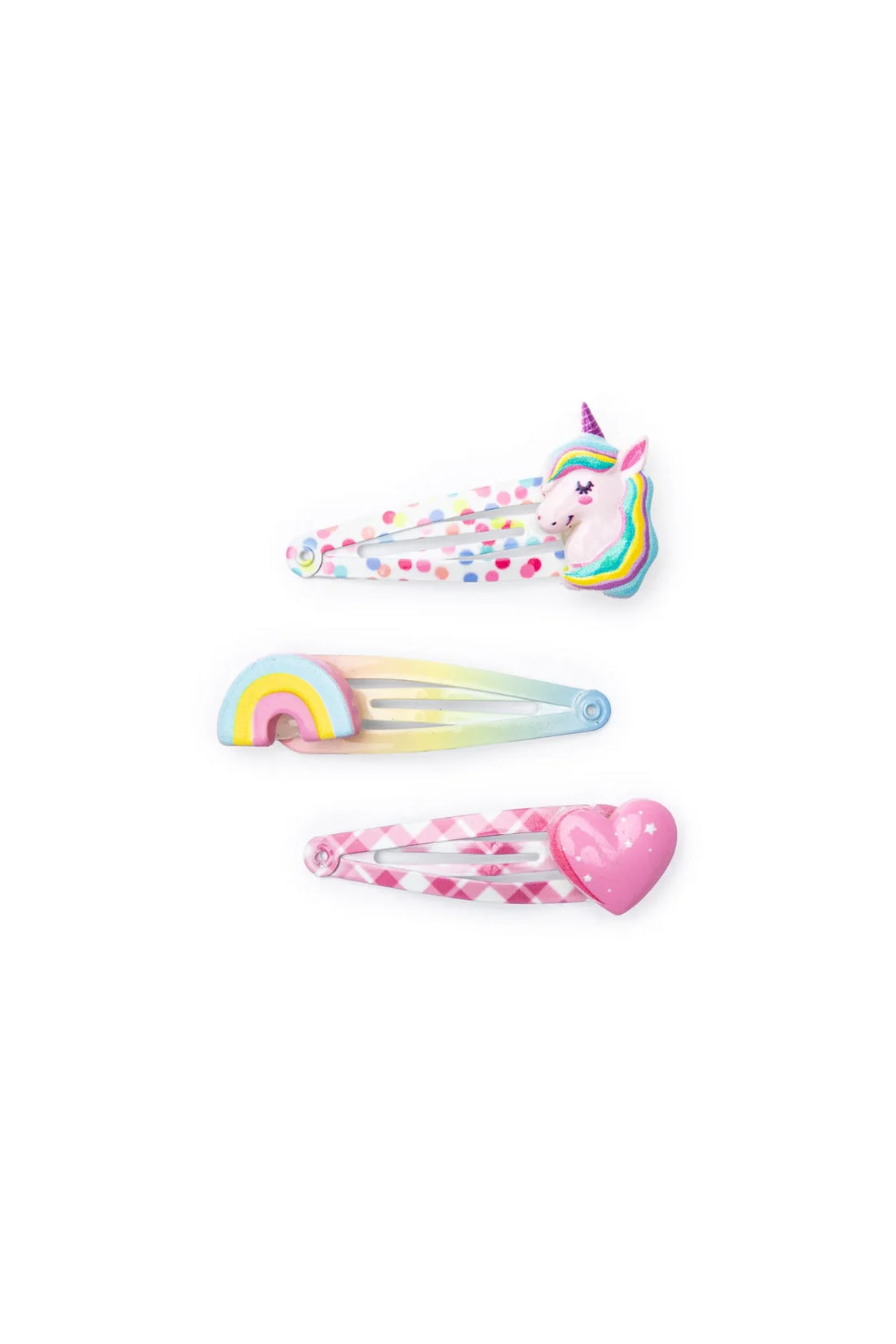 Unicorn Cuties Hair Clips Set, 3pc