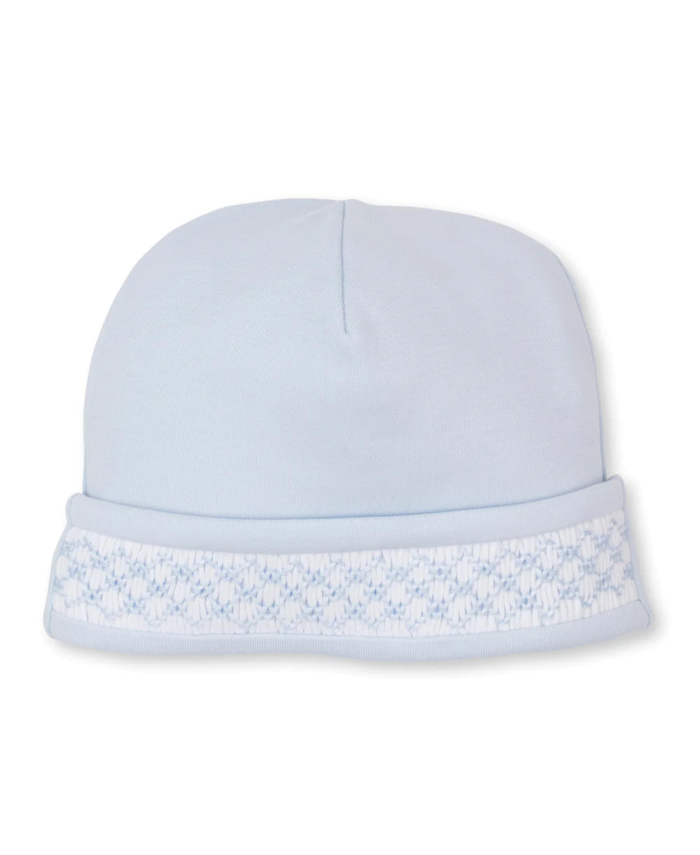 Kissy Kissy FA23 Hat w/Hand Smock - Light Blue