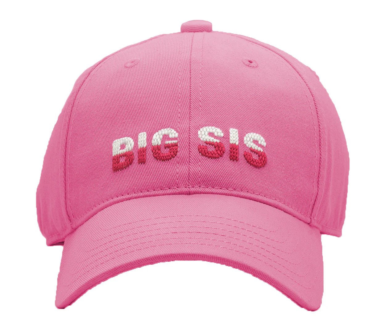 Harding Lane Baseball Cap: Light Pink with Big Sis