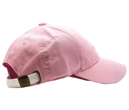 Harding Lane Baseball Hat: Light Pink with Cherries