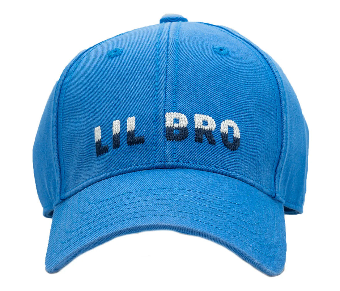 Harding Lane Baseball Hat: Light Blue with Lil Bro