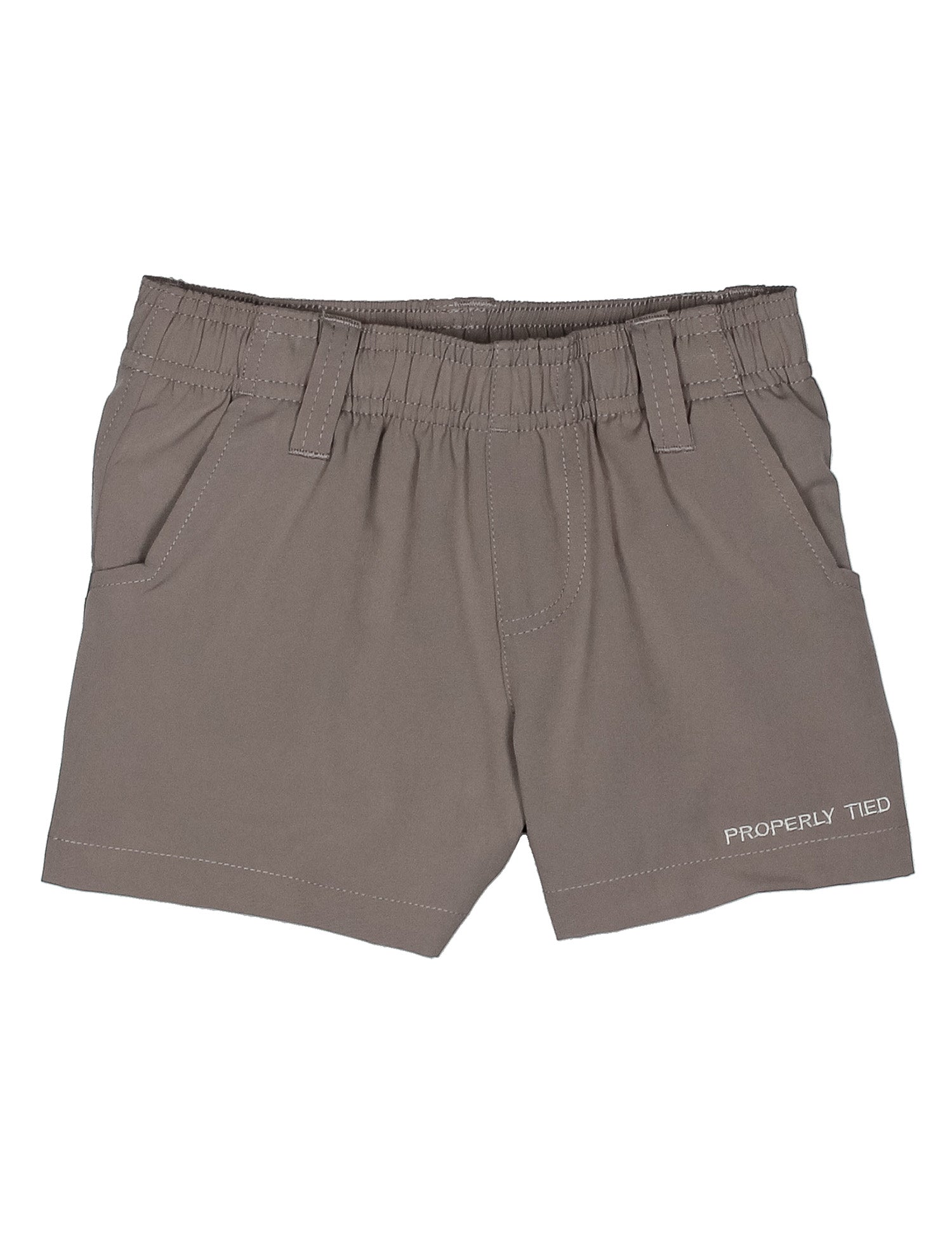 Boys Pintail Shorts: Chrome Grey