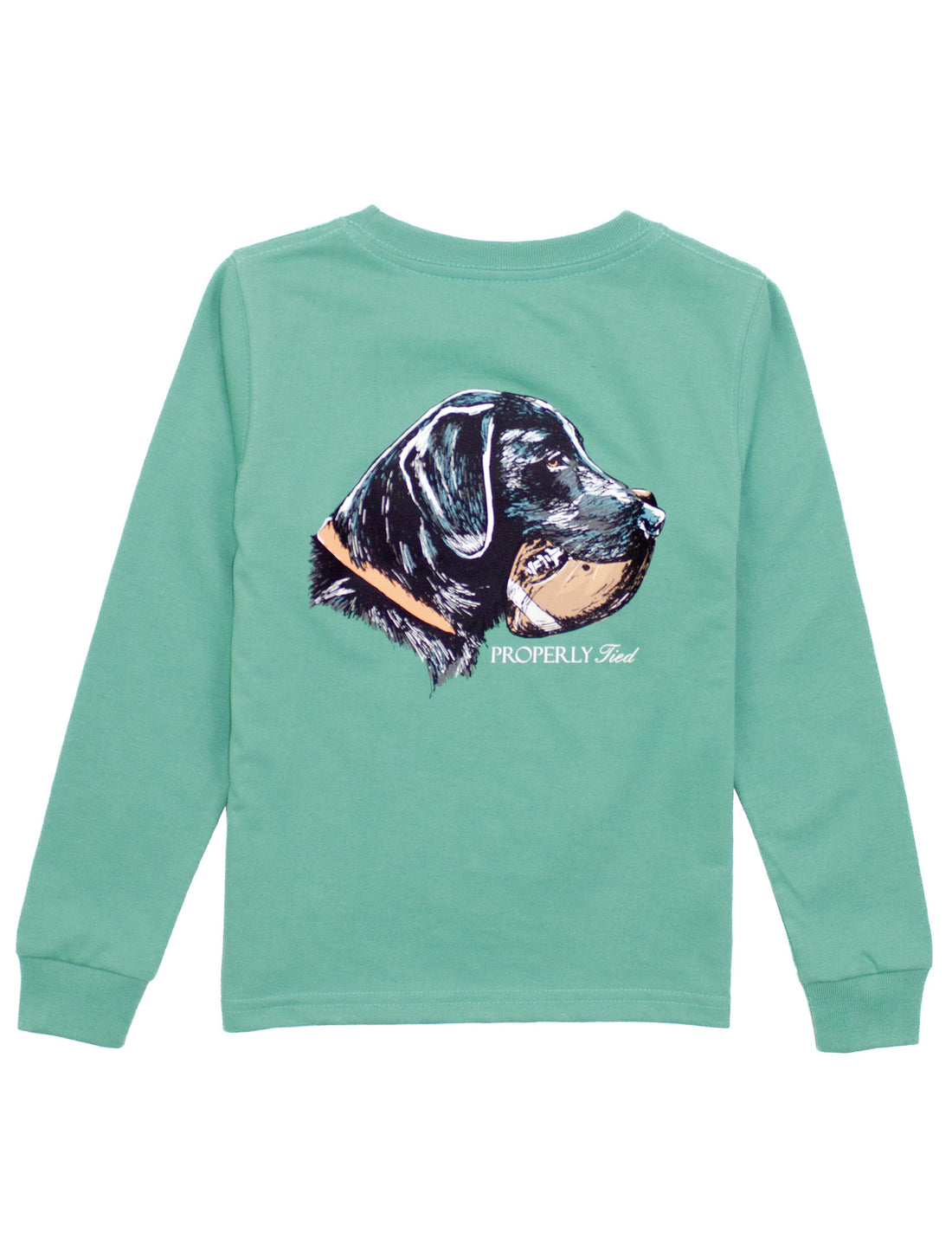 Good Catch LS Graphic T-Shirt: Ivy