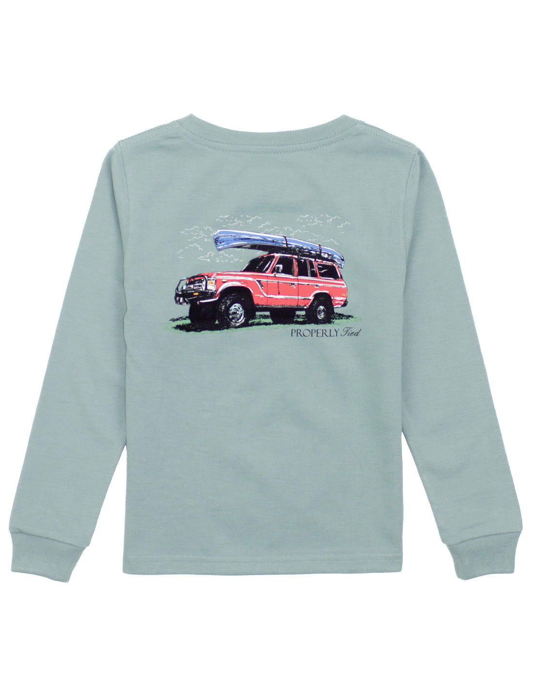 Explorer LS Graphic T-Shirt: Fog
