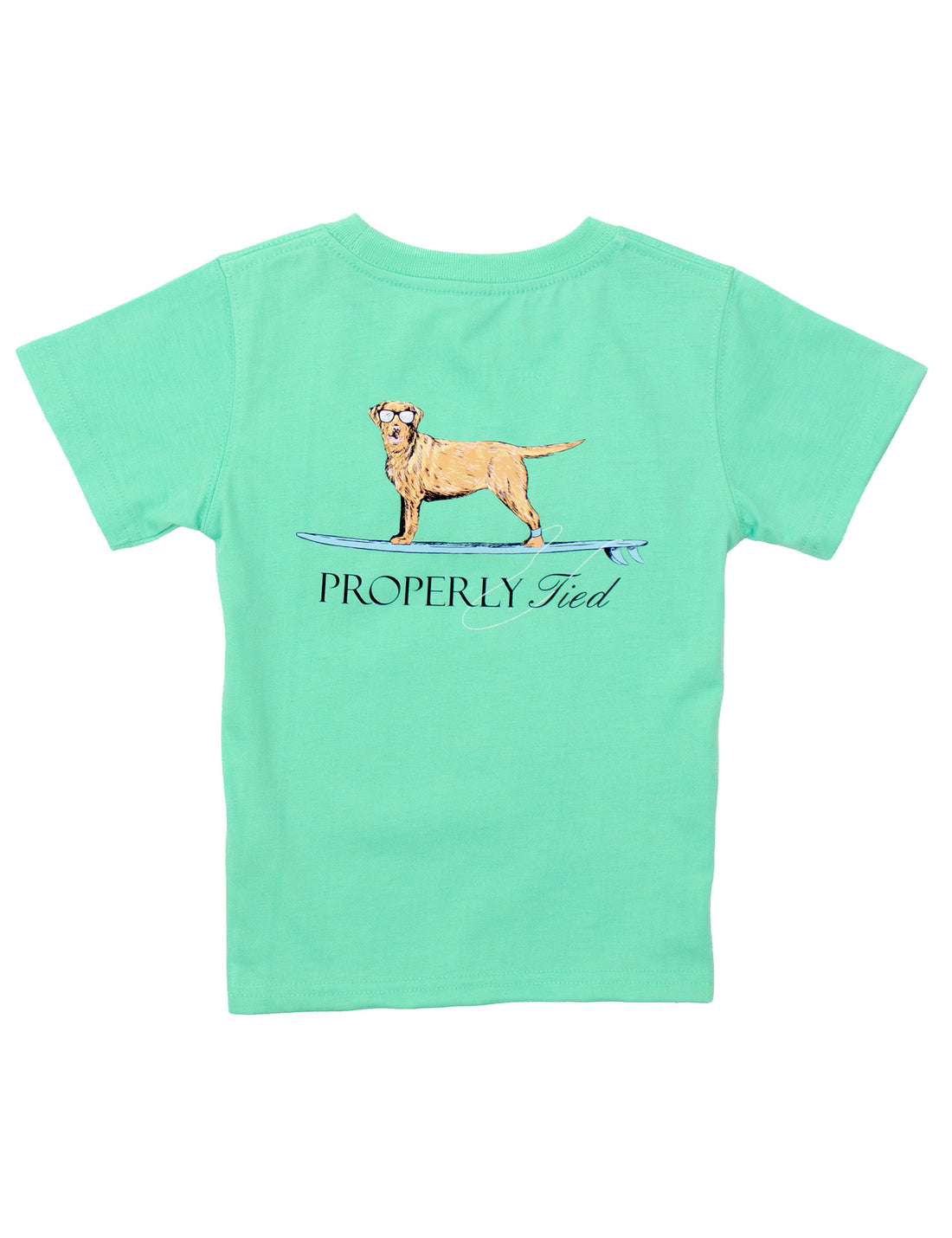Waverider SS T-Shirt: Wash Green
