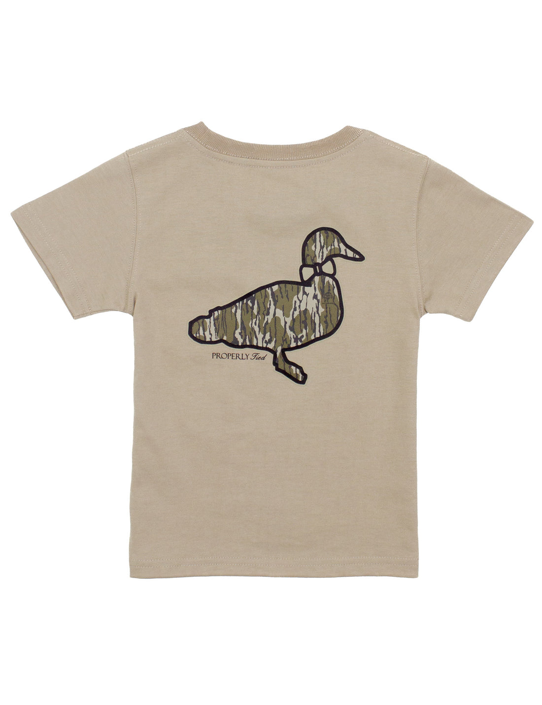 Boys Mossy Oak SS Logo T-Shirt