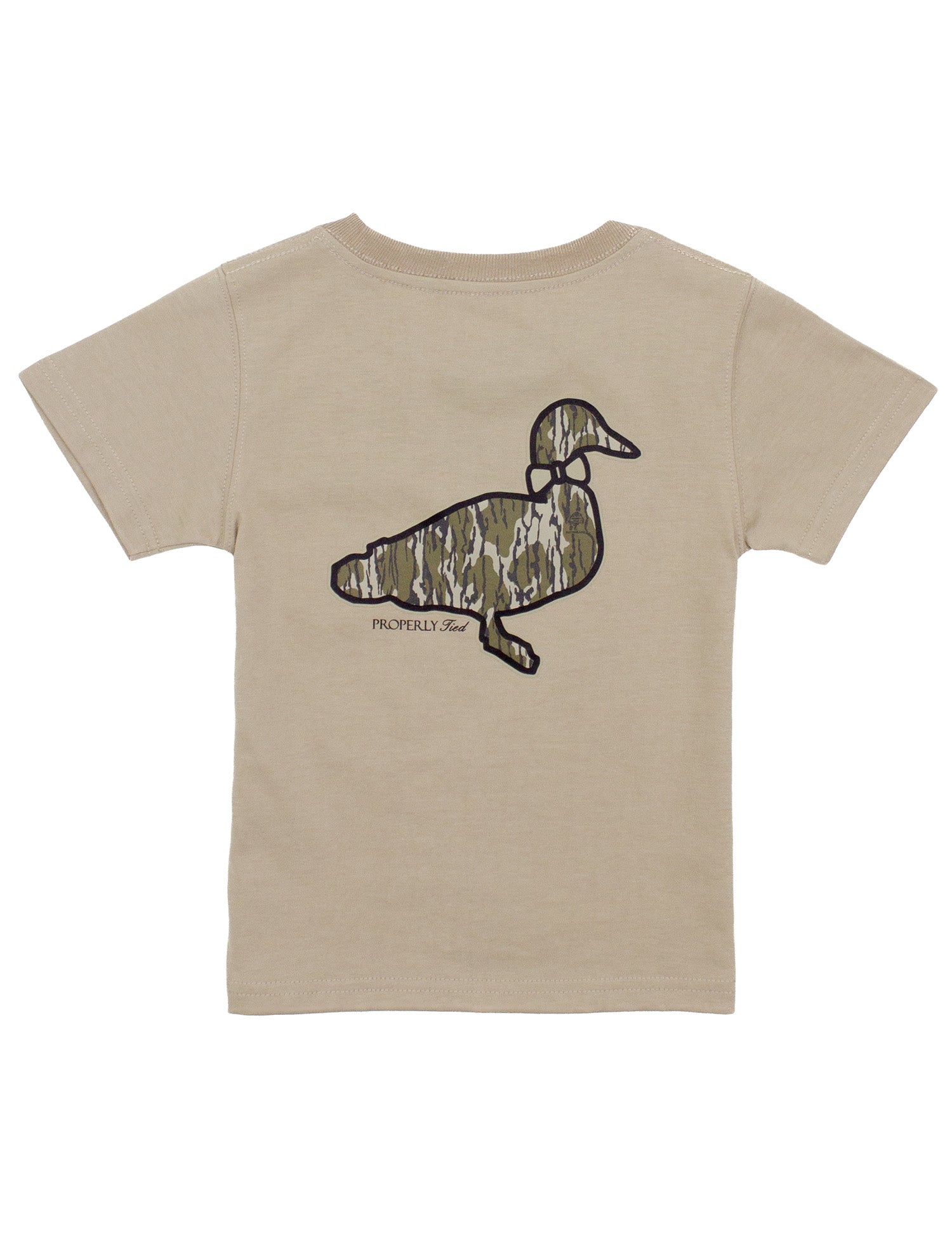 Boys Mossy Oak SS Logo T-Shirt