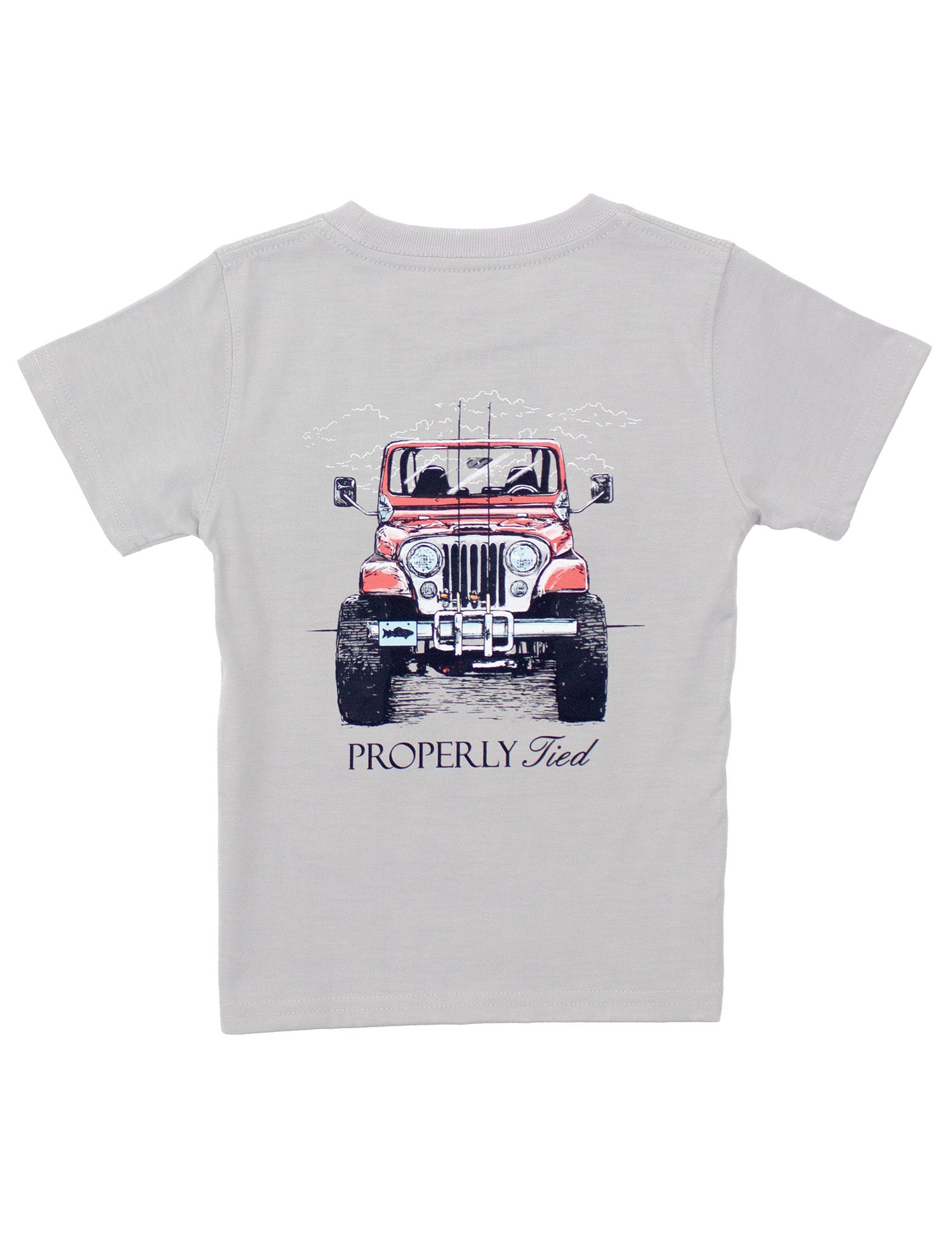 Rod Runner SS T-Shirt: Ice Grey
