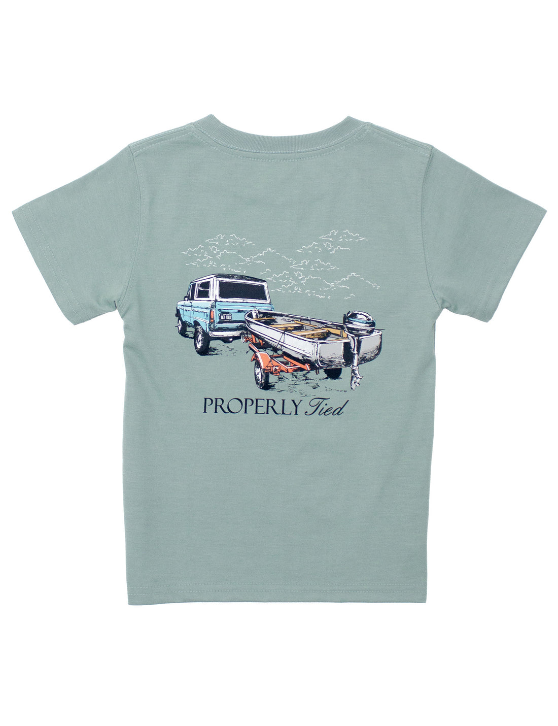 Towing The Line SS T-Shirt: Fog