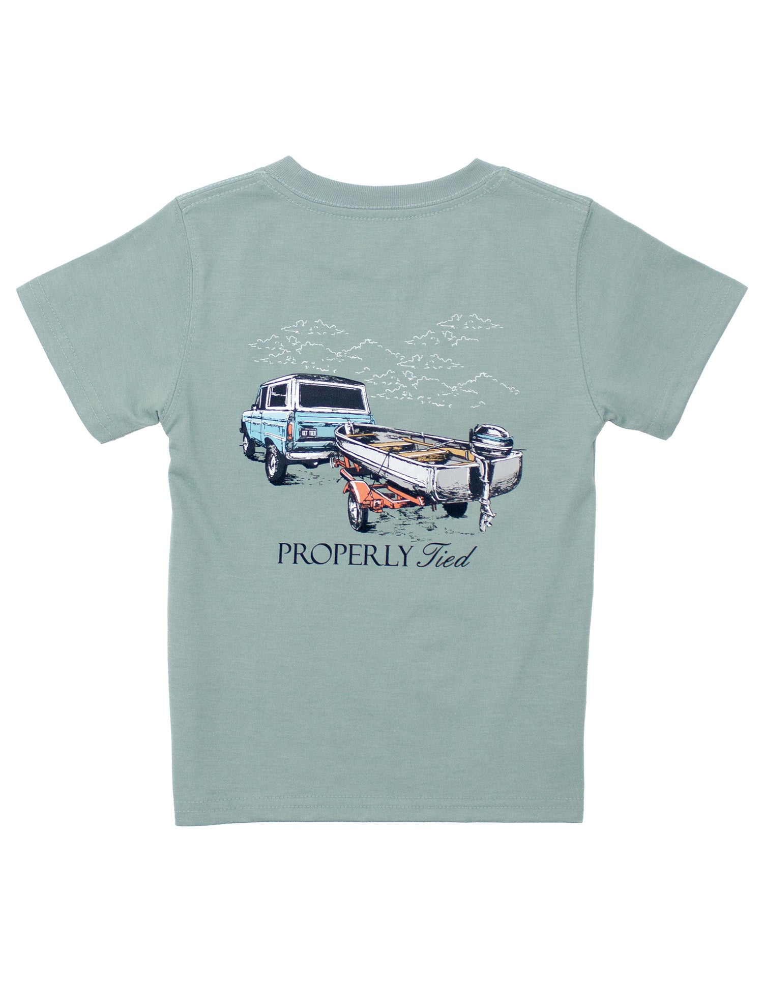 Towing The Line SS T-Shirt: Fog