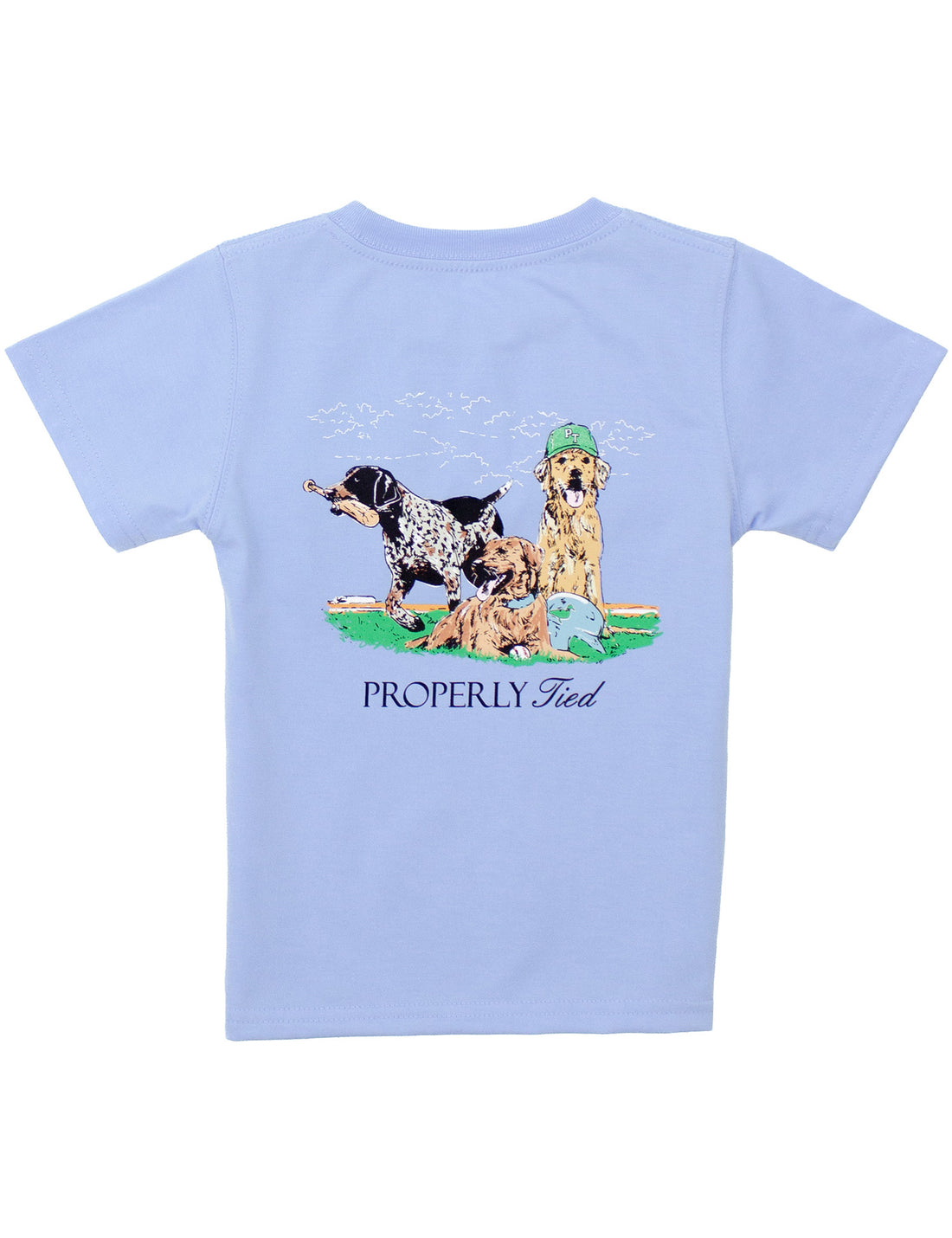 Diamond Dogs SS T-Shirt: Light Blue