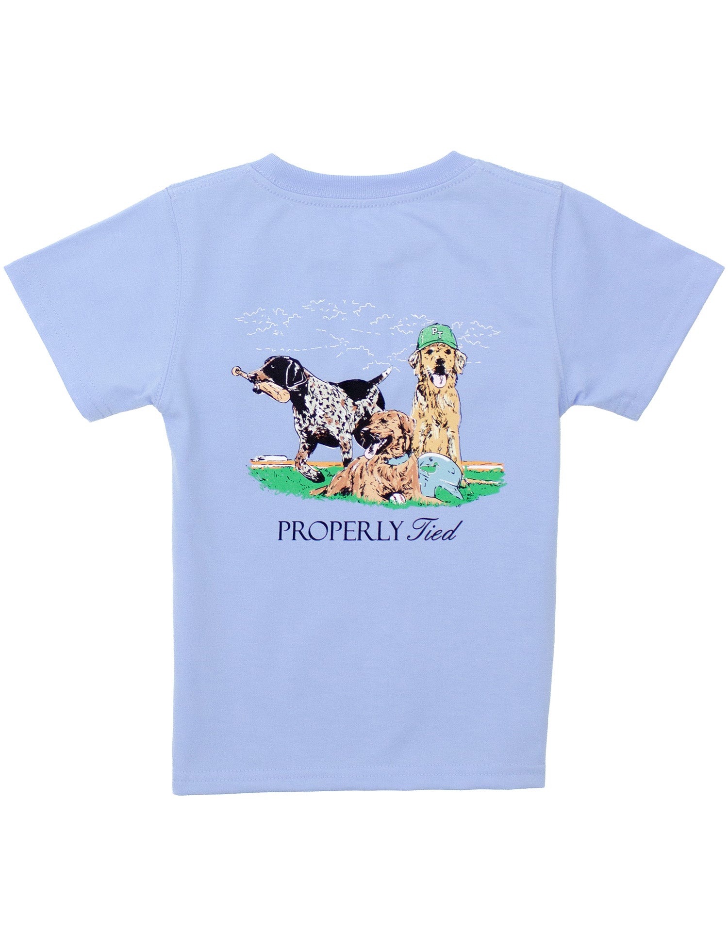 Diamond Dogs SS T-Shirt: Light Blue