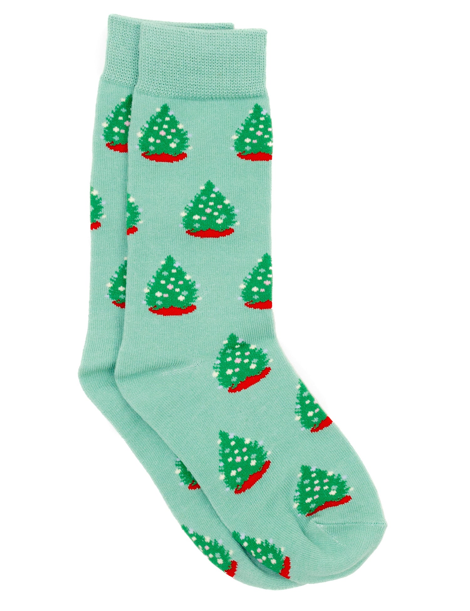 Properly Tied Boys Lucky Duck Socks: Christmas Tree