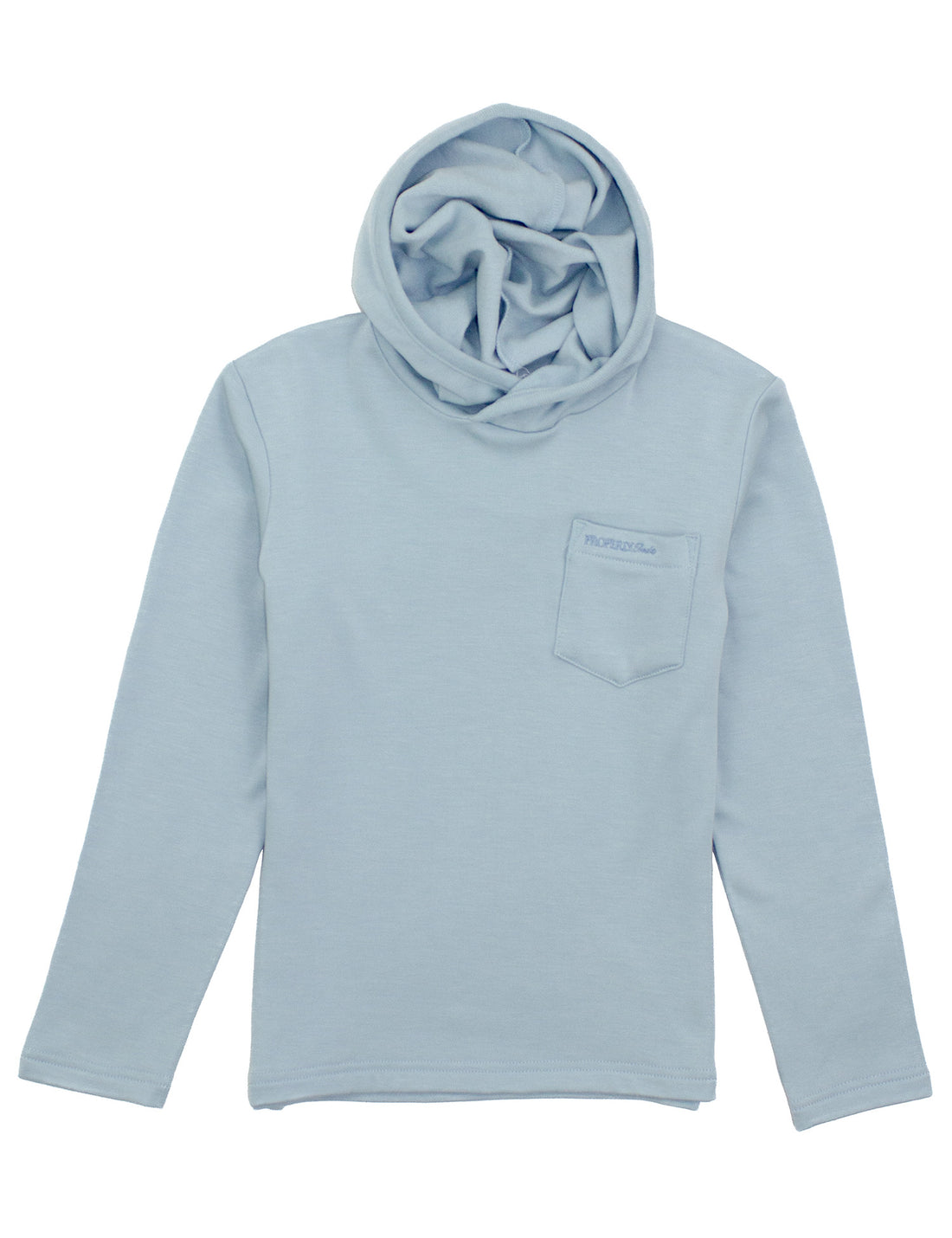 Shoreline Hoodie: Light Blue