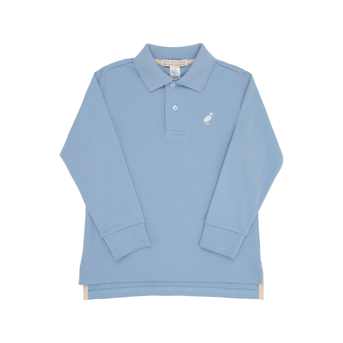 TBBC LS Prim &amp; Proper Polo: Barrington Blue